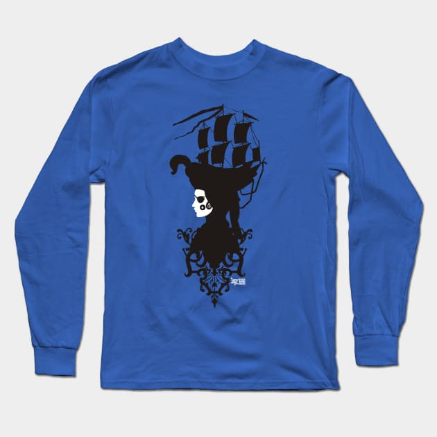 THE SMART PIRATE Long Sleeve T-Shirt by annaomline